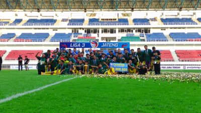 Persip Pekalongan Juara Liga 3 Jawa Tengah Kalahkan Persibangga Purbalingga