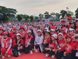 3000 Peserta Pijar Indonesia Ikuti Senam Dukung Ganjar