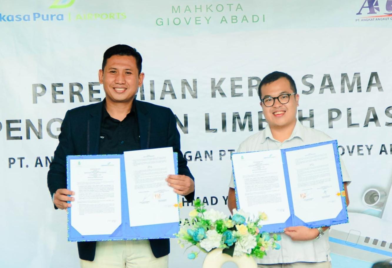 Bandara Ahmad Yani Semarang Sampah Anorganik