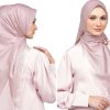 Gaya Jilbab Segi Empat Simple