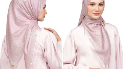 Tips Gaya Jilbab Segi Empat Simple Buat Kamu yang Enggak Suka Ribet!