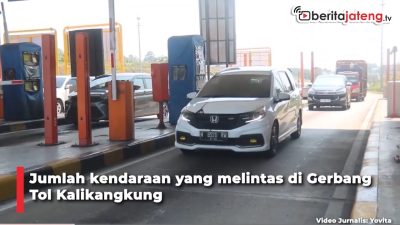 Video Puncak Arus Balik Nataru 1 Januari 2024
