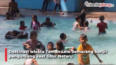 Video Wisata Taman Lele Banjir Pengunjung saat Libur Nataru