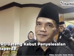 Video DPRD Jateng Kebut Penyelesaian 6 Raperda di Tahun Politik