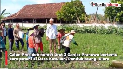 Video Ganjar Janji Hapus Utang Petani Jika Terpilih Jadi Presiden