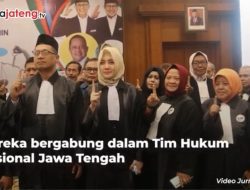 Video Ratusan Pengacara di Jateng Deklarasi Dukung Amin