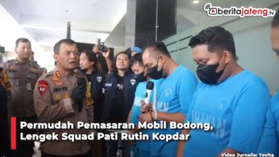 Video Sindikat Mobil Bodong Lengek Squad Pati Rutin Gelar Kopdar, Tukar Info Barang Dagangan