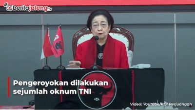 Video Megawati Soroti Pengeroyokan Relawan di Boyolali: Sampai Bonyok Begitu