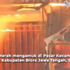 Pasar Ngawen kebakaran