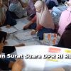 surat suara DPR RI rusak
