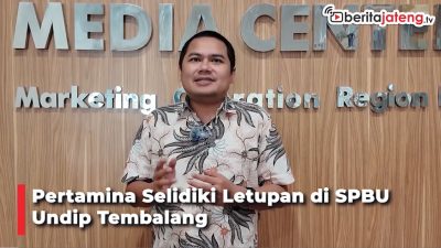 Video Pertamina Cari Penyebab Ledakan di SPBU Undip Tembalang