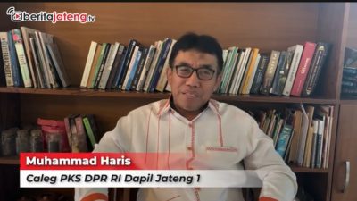 Video Mantan Wakil Walikota Salatiga Muhammad Haris Bersaing Rebut Kursi Senayan