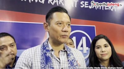 Video AHY Targetkan Raih 10 Kursi DPR RI di Jateng