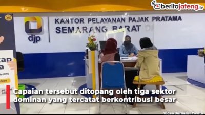 Video Penerimaan Pajak Jateng I 2023 Tembus Rp 36 Triliun