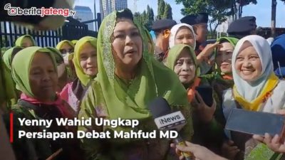 Video Yenny Wahid Ungkap Persiapan Debat Mahfud MD
