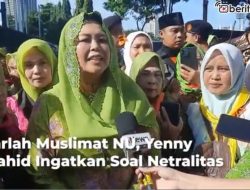 Video Yenny Wahid Ingatkan Soal Netralitas NU