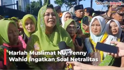 Video Yenny Wahid Ingatkan Soal Netralitas NU