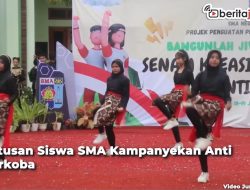 Video Ratusan Siswa SMAN 4 Semarang Kampanyekan Anti Narkoba