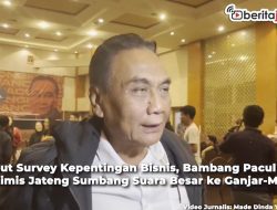 Video Sebut Survey Kepentingan Bisnis, Bambang Pacul Optimis Jateng Sumbang Suara Besar ke Ganjar-Mahfud