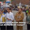 Jokowi sentil jalan rusak Jateng