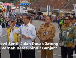 Jokowi sentil jalan rusak Jateng