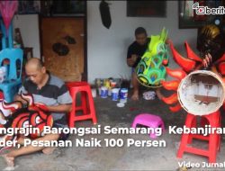 Video Pengrajin Barongsai Semarang Kebanjiran Order, Pesanan Naik Dua Kali Lipat