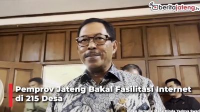 Video Pemprov Jateng Bakal Pasang Internet Gratis di 215 Desa