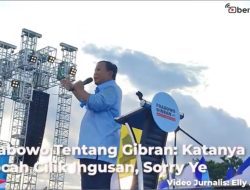Video Prabowo Singgung Gibran saat Debat: Katanya Bocah Cilik Ingusan, Sorry Ye