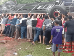 Terjun Hingga Bodi Terbalik, Begini Kronologi Kecelakaan Bus Arah Jakarta di Tol Pemalang, Korban Jiwa 2 Orang