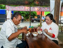 Sindir Jokowi-Prabowo Makan Bareng, Puan Semeja dengan Bambang Pacul: Laper, 3 Mangkok, 3 Gelas, 3 Saos