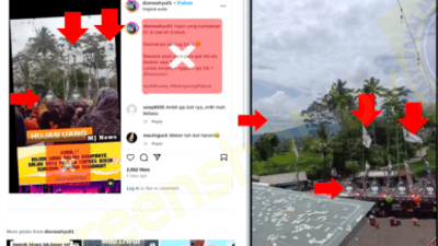 CEK FAKTA: Hujan Uang Kampanye 02, Benar atau Salah?