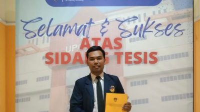 Kisah Martin Sitepu, Kepala Sekolah Semarang yang Lulus S2 dari Jualan Telur Asin