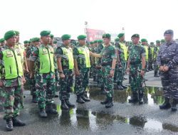 Apel Kesiapsiagaan Pengamanan Pemilu 2024