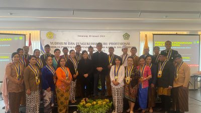 Selamat! 307 Mahasiswa PPG Lulus dari STPKat St. Fransiskus Asisi Semarang, Wujudkan Guru Profesional Kerja Optimal