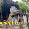 bangunan tua di kawasan kota lama ambruk