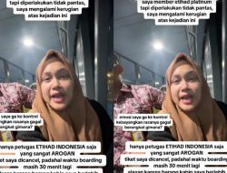 Viral Penumpang Etihad Histeris Gagal Terbang Karena Kelebihan Bagasi