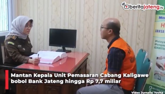 Video Bobol Bank Jateng Rp 7,7 Miliar, Uangnya Buat Foya-foya dan Belanja