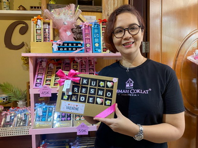 cokelat valentine