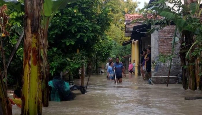 Desa Singopadu Terendam Banjir 1,5 Meter Akibat Sungai Jragung Meluap