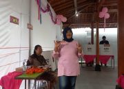 TPS Bernuansa Pink di Blora, Bagikan Coklat untuk 100 Pemilih