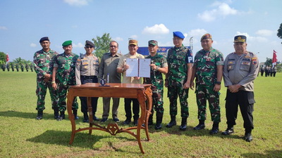 Semarang Pemerataan Pembangunan TMMD Sengkuyung Tahap I 2024