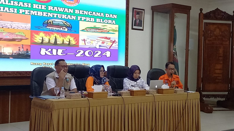 BPBD Blora Inisiasi Pembentukan Forum Pengurangan Resiko Bencana 