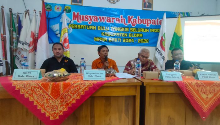 Ahmad Labib Hilmi Terpilih Kembali Jadi Ketum PBSI Blora Secara Aklamasi