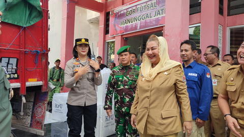 Keliling Cek Gudang Logistik Pemilu