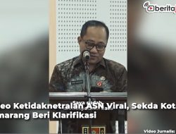 Video Ketidaknetralan ASN Viral, Sekda Kota Semarang Beri Klarifikasi