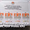 PDIP protes simulasi pencoblosan
