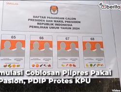 Video Simulasi Coblosan Pilpres Pakai 4 Paslon, PDIP Protes KPU