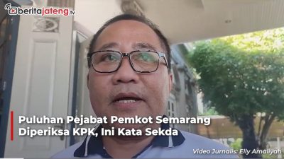 Video Puluhan Pejabat Pemkot Semarang Diperiksa KPK, Ini Kata Sekda