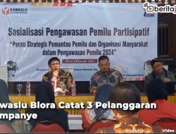 Video Bawaslu Blora Catat 3 Pelanggaran Kampanye