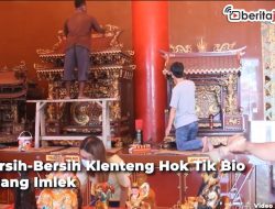 Video Bersih-Bersih Klenteng Hok Tik Bio Jelang Imlek